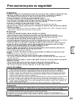 Preview for 41 page of Panasonic TY-WK42PV20 Installation Instructions Manual