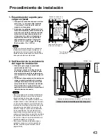 Preview for 43 page of Panasonic TY-WK42PV20 Installation Instructions Manual