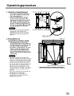 Preview for 55 page of Panasonic TY-WK42PV20 Installation Instructions Manual