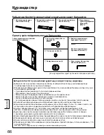 Preview for 66 page of Panasonic TY-WK42PV20 Installation Instructions Manual