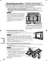 Предварительный просмотр 32 страницы Panasonic TY-WK42PV4W Installation Instructions Manual