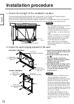 Preview for 4 page of Panasonic TY-WK42PV7 Installation Instructions Manual