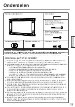 Preview for 13 page of Panasonic TY-WK42PV7 Installation Instructions Manual