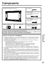 Preview for 23 page of Panasonic TY-WK42PV7 Installation Instructions Manual