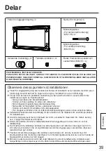 Preview for 33 page of Panasonic TY-WK42PV7 Installation Instructions Manual