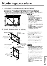 Preview for 39 page of Panasonic TY-WK42PV7 Installation Instructions Manual