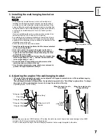 Предварительный просмотр 7 страницы Panasonic TY-WK5P1RW Fitting Instructions Manual