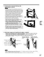 Предварительный просмотр 37 страницы Panasonic TY-WK5P1RW Fitting Instructions Manual