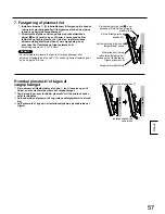 Предварительный просмотр 57 страницы Panasonic TY-WK5P1RW Fitting Instructions Manual