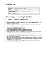 Preview for 3 page of Panasonic TY-WK5P1SW Service Manual