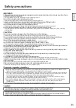 Preview for 11 page of Panasonic TY-WK65PR20 Installation Instructions Manual