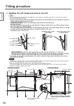 Preview for 14 page of Panasonic TY-WK65PR20 Installation Instructions Manual