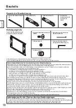 Preview for 18 page of Panasonic TY-WK65PR20 Installation Instructions Manual