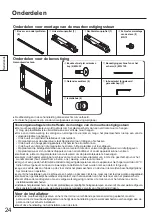 Preview for 24 page of Panasonic TY-WK65PR20 Installation Instructions Manual