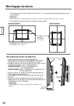 Preview for 28 page of Panasonic TY-WK65PR20 Installation Instructions Manual