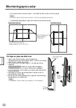 Preview for 52 page of Panasonic TY-WK65PR20 Installation Instructions Manual