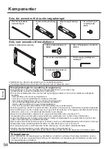 Preview for 54 page of Panasonic TY-WK65PR20 Installation Instructions Manual