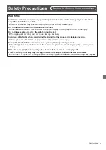 Предварительный просмотр 3 страницы Panasonic TY-WK98PV1 Installation Instructions Manual