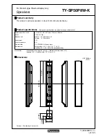 Preview for 1 page of Panasonic TYSP50P8WK - Speakers For 50IN Plasma Detachable Product Specifications