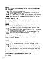 Preview for 26 page of Panasonic TYSP50P8WK - Speakers For 50IN Plasma... Installation Instructions Manual