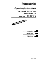 Preview for 1 page of Panasonic TYTP10U Operating Instructions Manual