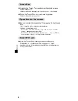 Preview for 4 page of Panasonic TYTP10U Operating Instructions Manual