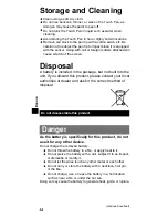 Preview for 12 page of Panasonic TYTP10U Operating Instructions Manual