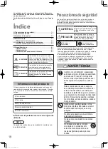 Preview for 18 page of Panasonic U-100PE1E5A Operating Instructions Manual