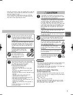 Preview for 3 page of Panasonic U-100PEY1E5 Operating Instructions Manual