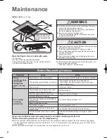 Preview for 8 page of Panasonic U-100PEY1E5 Operating Instructions Manual