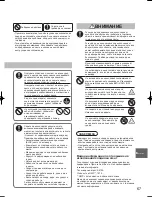 Preview for 67 page of Panasonic U-100PEY1E5 Operating Instructions Manual