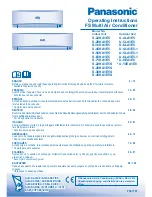 Panasonic U-10EA1EU-10EA1E8 Operating Instructions Manual preview