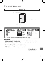 Предварительный просмотр 49 страницы Panasonic U-10MF3E8 Operating Instructions Manual