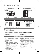 Предварительный просмотр 5 страницы Panasonic U-180PE2R8A Operating Instructions Manual