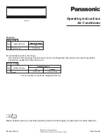 Panasonic U-26PE1U6 Operating Instructions Manual preview