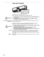 Preview for 8 page of Panasonic U-26PE1U6 Operating Instructions Manual