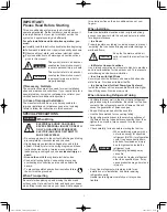 Preview for 2 page of Panasonic U-72MF1U9 Technical Data Manual