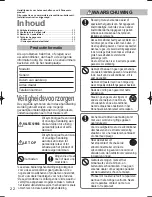 Preview for 22 page of Panasonic U-8LE1E8 Operating Instructions Manual