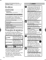 Preview for 26 page of Panasonic U-8LE1E8 Operating Instructions Manual