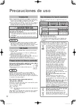 Preview for 12 page of Panasonic U-8MF3E8 Operating Instructions Manual