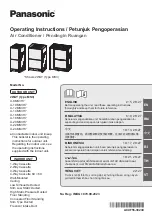 Panasonic U-8MS3H7 Operating Instructions Manual preview