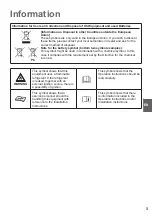 Preview for 5 page of Panasonic U-8MS3H7 Operating Instructions Manual