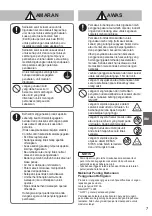 Предварительный просмотр 7 страницы Panasonic U-8MS3H7 Operating Instructions Manual