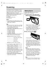 Предварительный просмотр 20 страницы Panasonic UB-5335 Operating Instructions Manual