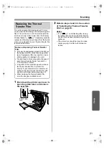 Предварительный просмотр 21 страницы Panasonic UB-5335 Operating Instructions Manual