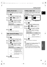 Предварительный просмотр 29 страницы Panasonic UB-5335 Operating Instructions Manual