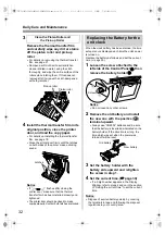 Предварительный просмотр 32 страницы Panasonic UB-5335 Operating Instructions Manual