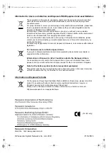 Предварительный просмотр 38 страницы Panasonic UB-5335 Operating Instructions Manual