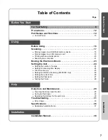 Preview for 7 page of Panasonic UB-5338C Operating Instructions Manual