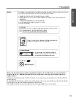 Preview for 13 page of Panasonic UB-5338C Operating Instructions Manual